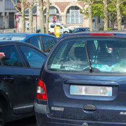 stationnement sur le parking