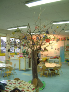 École de la Fontaine Bleue, salle de classe