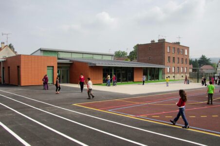 École Jean-Zay, extension de la cour de récréation École Jean-Zay, extension de la cour de récréation